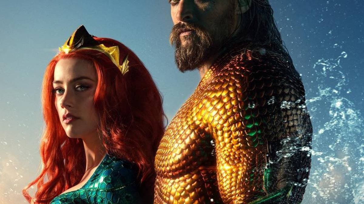 Mensagens de texto entre as estrelas de Aquaman 2, Amber Heard e Jason Momoa  REVELADAS