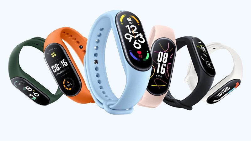 A Mi Band 7 chega hoje (24) no mercado chinês (Fonte: Xiaomi/Divulgação)