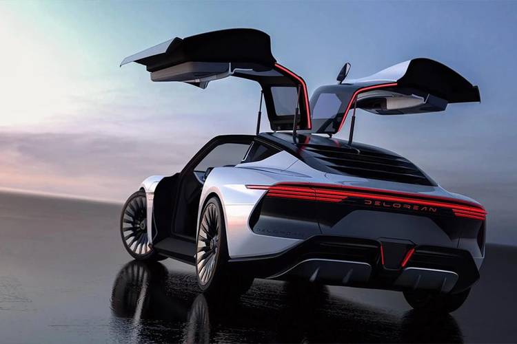 O novo modelo não inclui uma máquina do tempo (Fonte: DeLorean/Electrek/Reprodução)