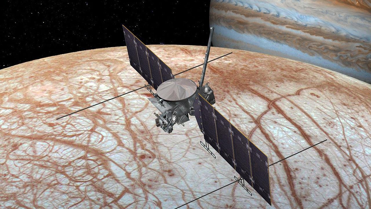 Europa Clipper. (Fonte: NASA/JPL-Caltech/Divulgação.)