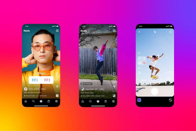 Instagram e Facebook Reels ganham novas ferramentas de criação e edição.