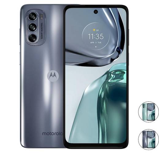 Versão cinza do Moto G62 5G