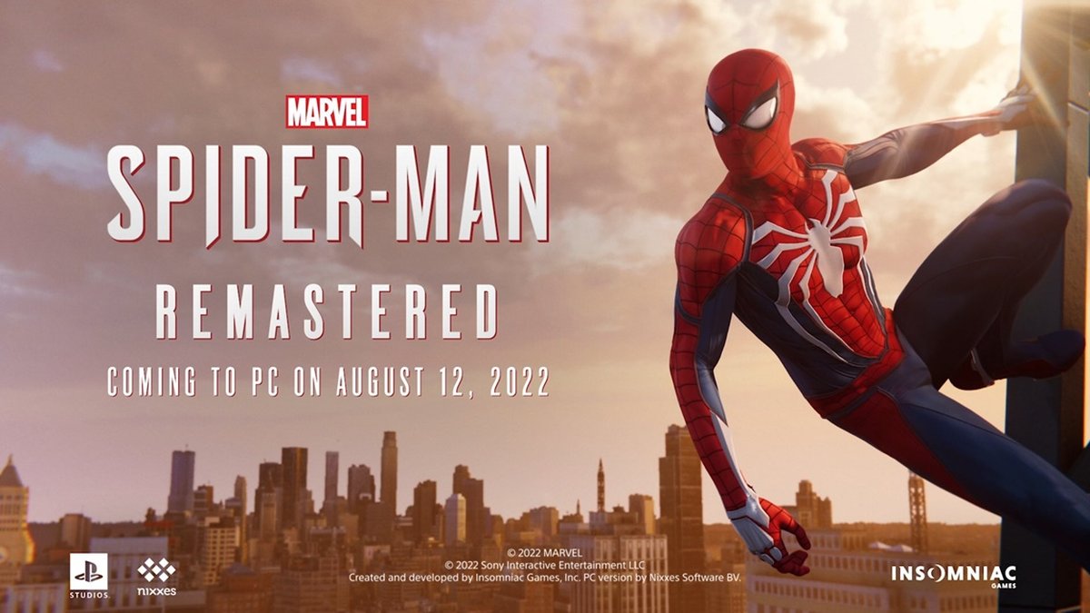 Marvel's Spider-Man Remastered requisitos para jogar no PC - MeUGamer