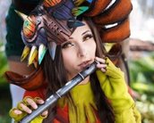 Cosplayer cria versão feminina do Skull Kid de Zelda: Majora's Mask