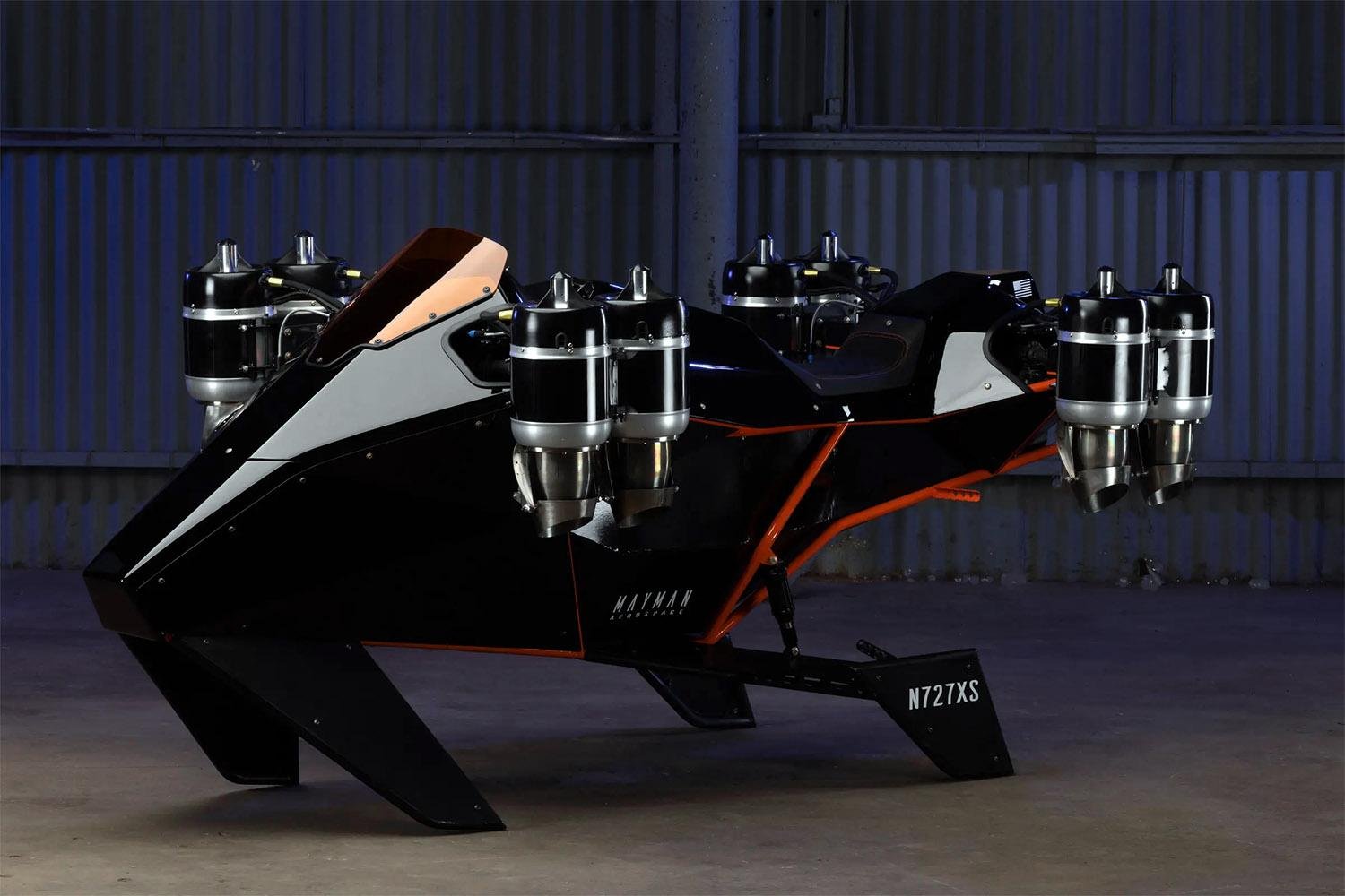 O protótipo da P2 Speeder foi mostrado no Draper Venture Network CEO Summit, na Califórnia. (Fonte: Mayman Aerospace/Divulgação.)