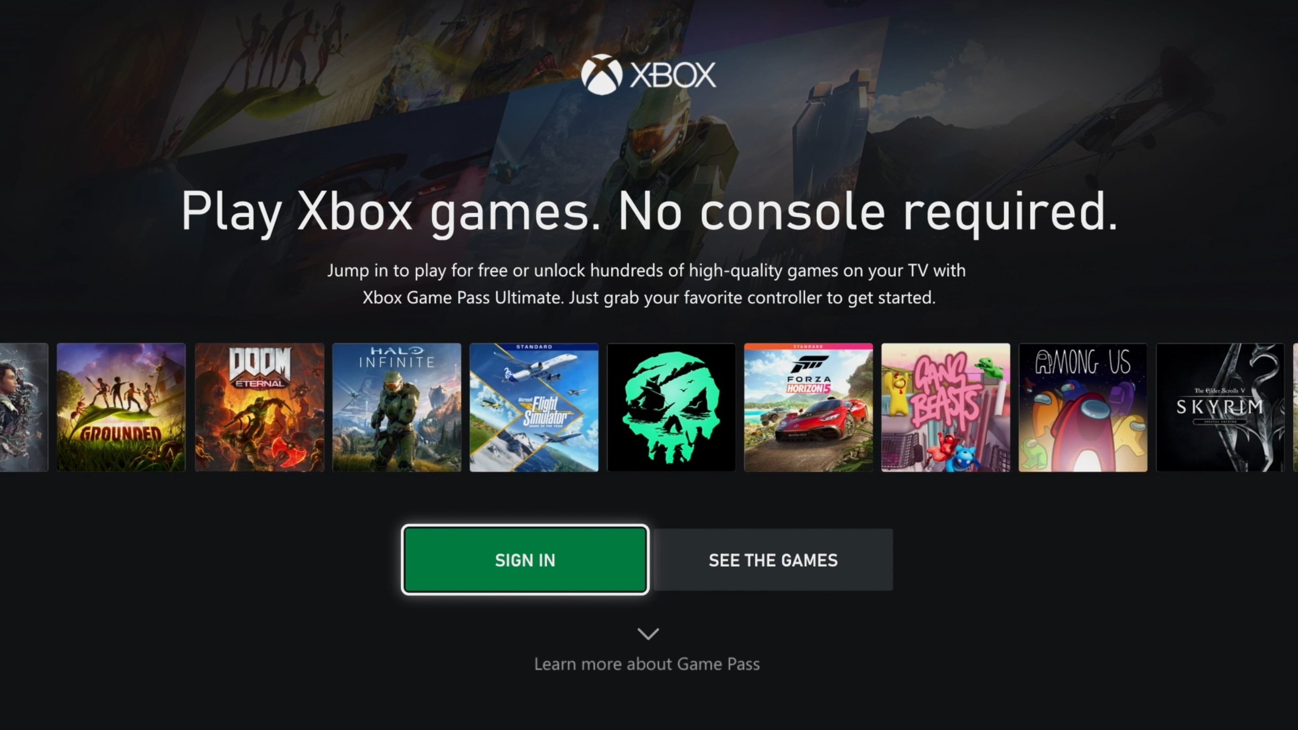 Xbox leva aplicativo de games para TVs da Samsung