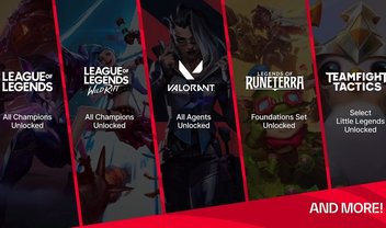 Riot no Game Pass: LoL e Valorant com todos campeões desbloqueados