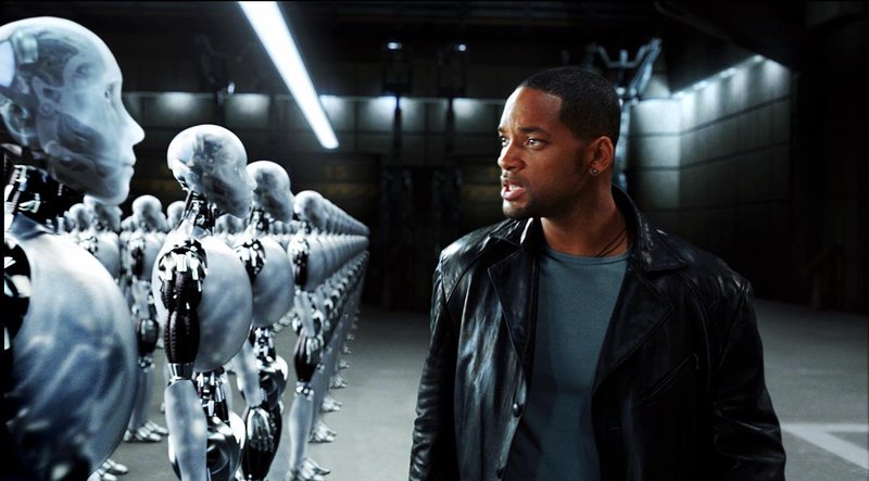 Cena do filme I Robot. (Fonte: Twentieth Century Fox/Divulgação.)