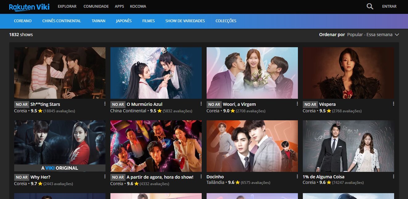 Viki em julho: veja lançamentos de séries coreanas, chinesas e