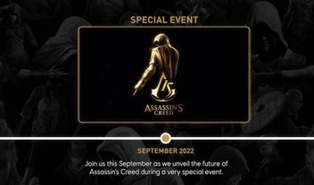 Assassin's Creed ganha live em setembro sobre o futuro da franquia