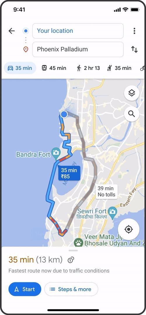 Google Maps: conheça o novo recurso de navegação e cálculo de rota