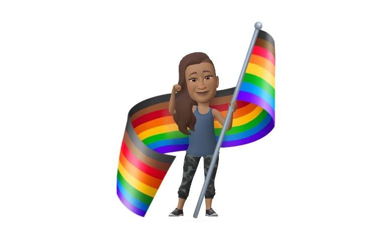 Avatar personalizado com a temática LGBTQIA+.