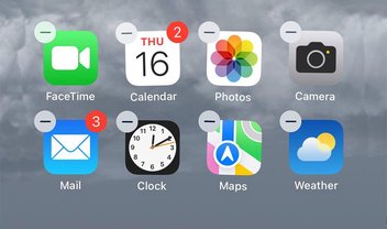iOS 16 permite desinstalar 29 apps do sistema, incluindo a câmera