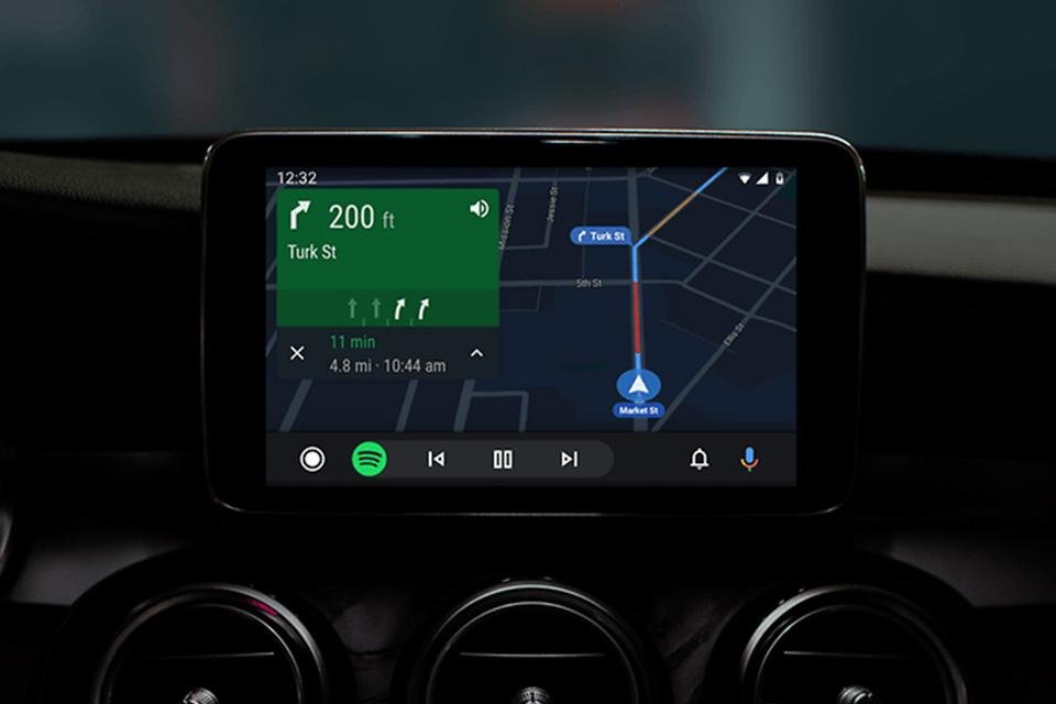Modo noturno do Google Maps não funciona corretamente para alguns usuários no Android Auto. (Fonte: Android / Reprodução)