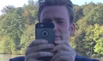 Chris Evans faz 'cerimônia de despedida' para seu iPhone 6s