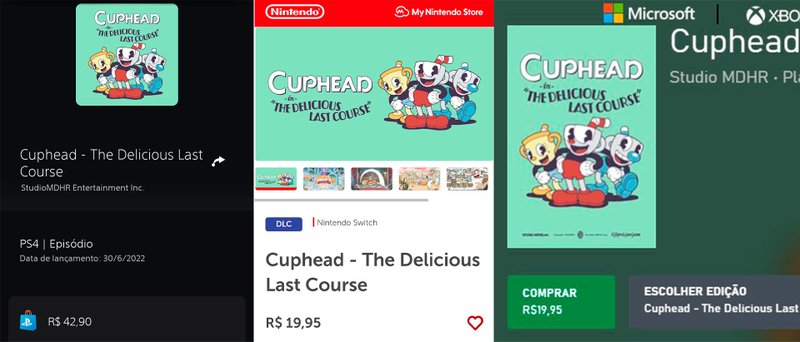 preços cuphead