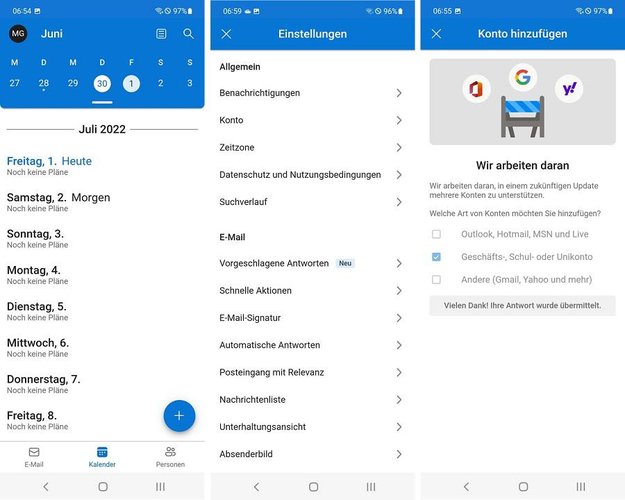 Novo Outlook Lite vai ter distribuição mundial.