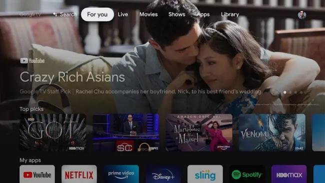 Configurar os apps em sua nova smart TV com Google TV, após a atualização, ficará mais fácil.