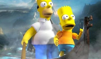 Fã usa mod e leva Simpsons para God of War de PC