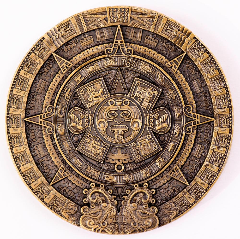 Modelo de calendário utilizado pela civilização Maia.