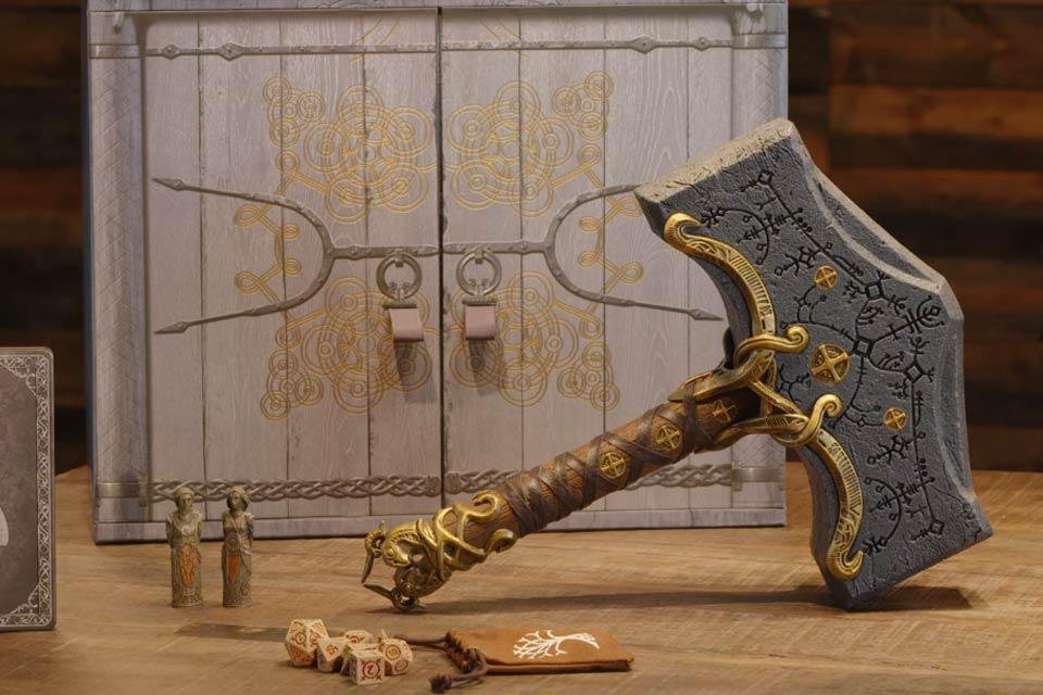 God of War Ragnarök  Edição de colecionador tem réplica do Mjölnir -  Canaltech