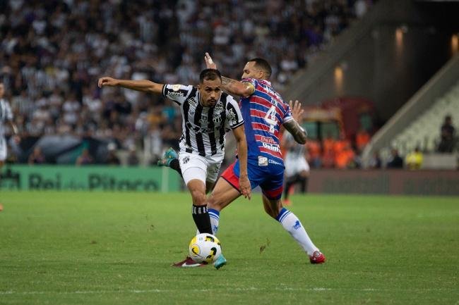 O Fortaleza ganhou o primeiro jogo por 2 x 0.