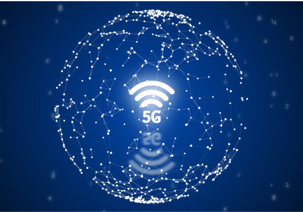 Mundo com sinal 5G
