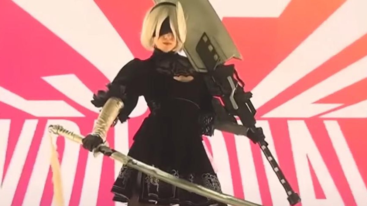 Fã faz cosplay sensacional de A2, personagem do game Nier: Automata