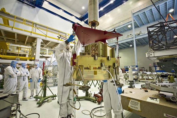 O NIRISS está acoplado a um sensor de orientação fina para garantir precisão das análises (Fonte: NASA/Chris Gunn)