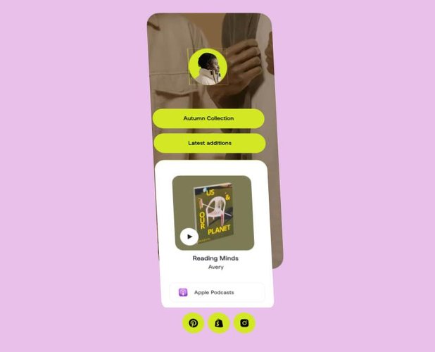 O Linktree pode ser usado em diversas redes, como Instagram, Twitter, sites pessoais, entre outros. (Linktree)
