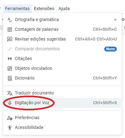 Como digitar um texto por Voz no Computador 