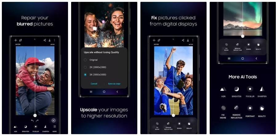 Segundo a Samsung, a imagem poderá ser editada facilmente com poucos toques.