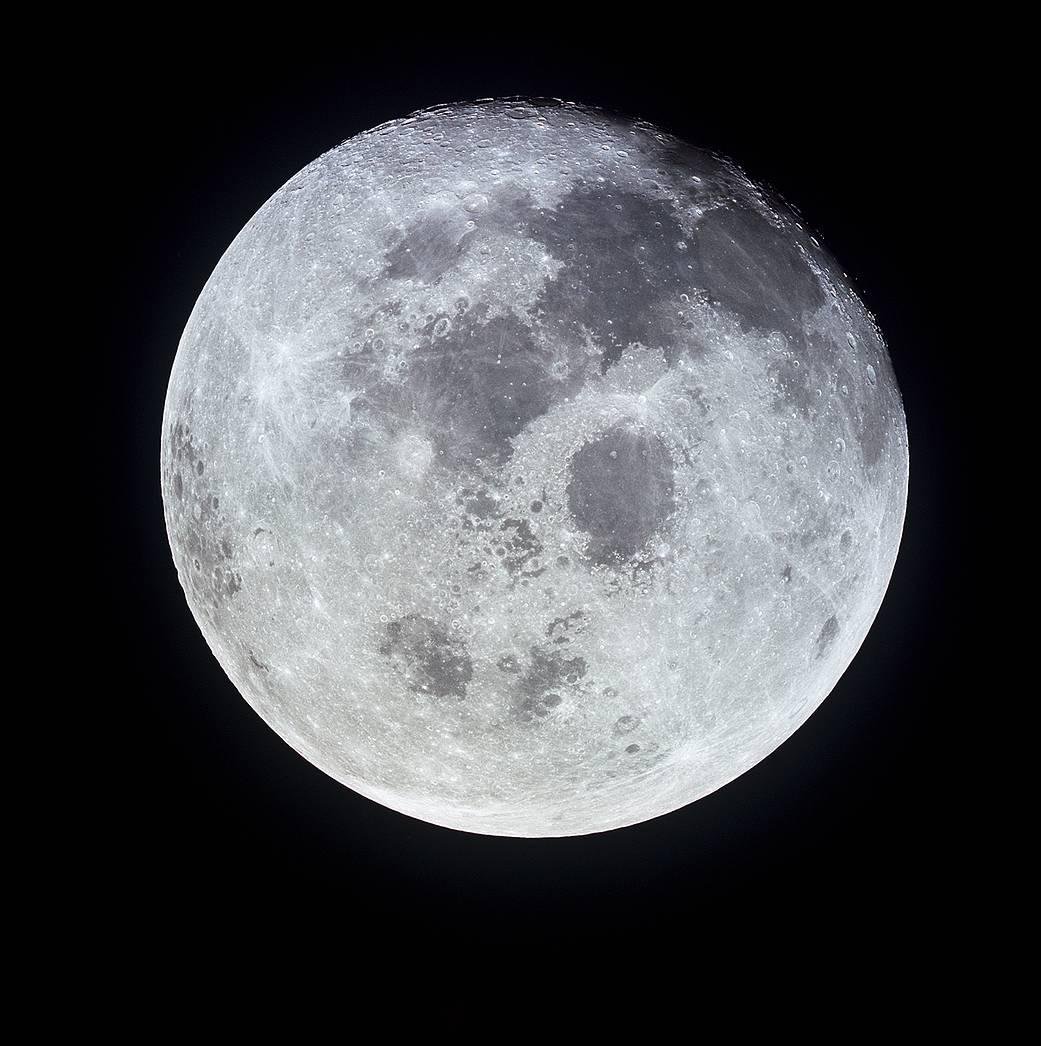 Fotografia da Lua feita pelos astronautas da Apollo 11.