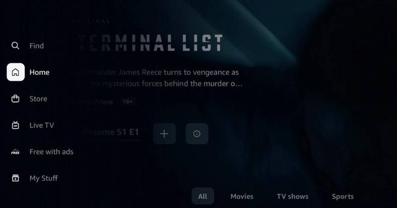 O novo visual está mais semelhante com a interface do Netflix.