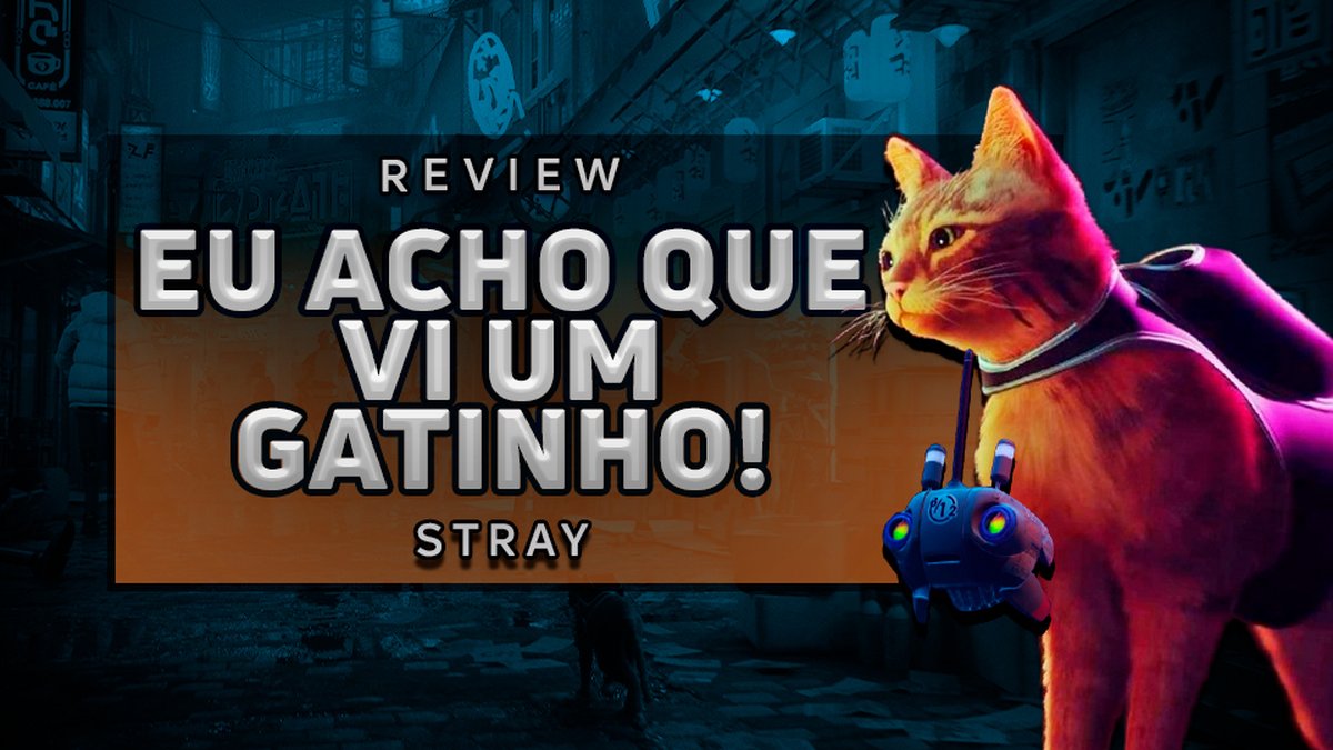Stray - O Novo JOGO do GATO Exclusivo Playstation e PC - O Início