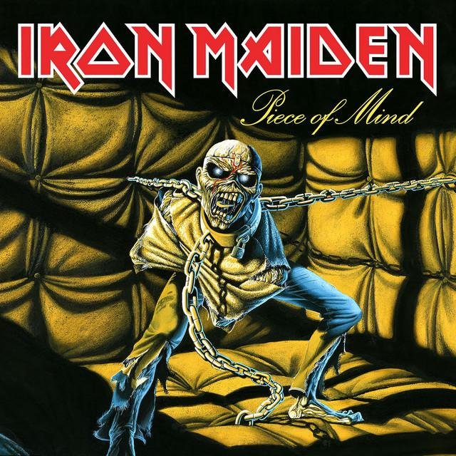 Capa do álbum Piece of Mind, do Iron Maiden.