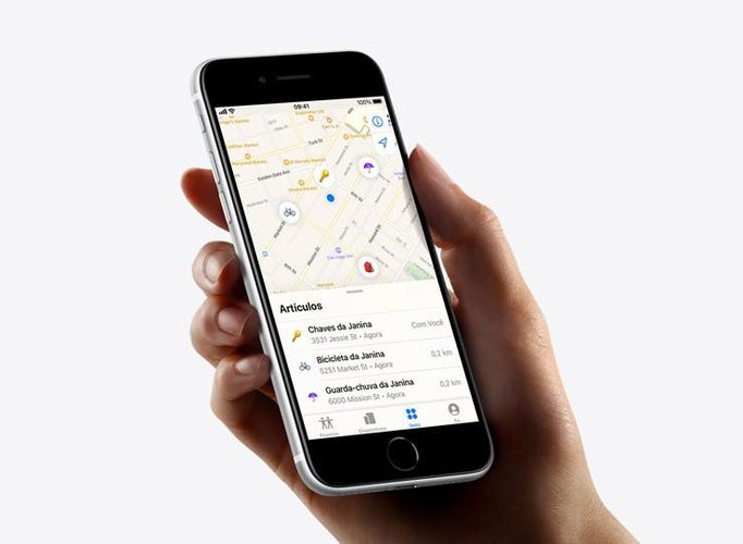 AirTag é geralmente utilizado para rastrear objetos pessoais, como chaves, malas, bicicletas.