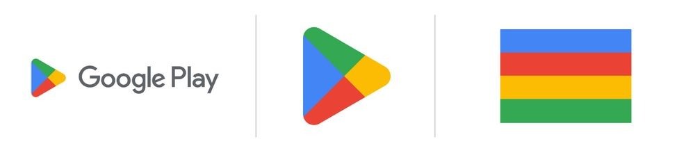 Novo logo Google Play