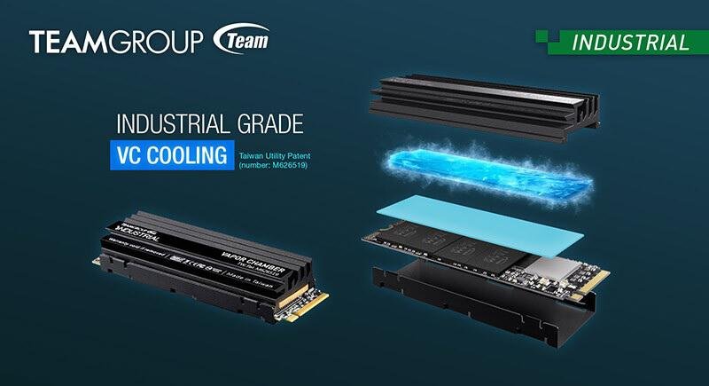 Imagem mostra construção do novo SSD da Team Group.