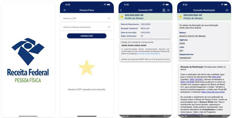 Se preferir, também pode usar o app oficial da Pessoa Física para checar o CPF