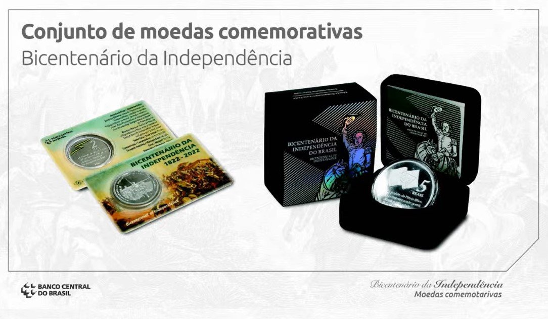 Von Regium on X: Apresentamos a vocês as medalhas comemorativas do  Bicentenário da Independência do Brasil. Com lote limitado, as Medalhas  Comemorativas do Bicentenário visam a celebração da Independência do  Brasil e