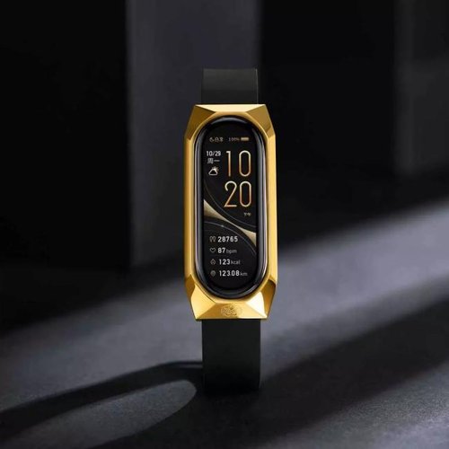 A Mi Band 6 de ouro pode custar até R$ 1,7 mil.