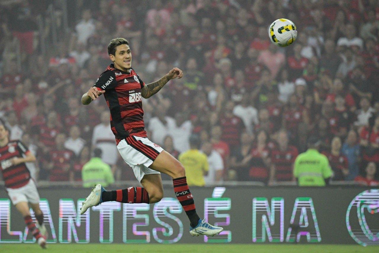 Pedro é uma das estrelas do time do Flamengo