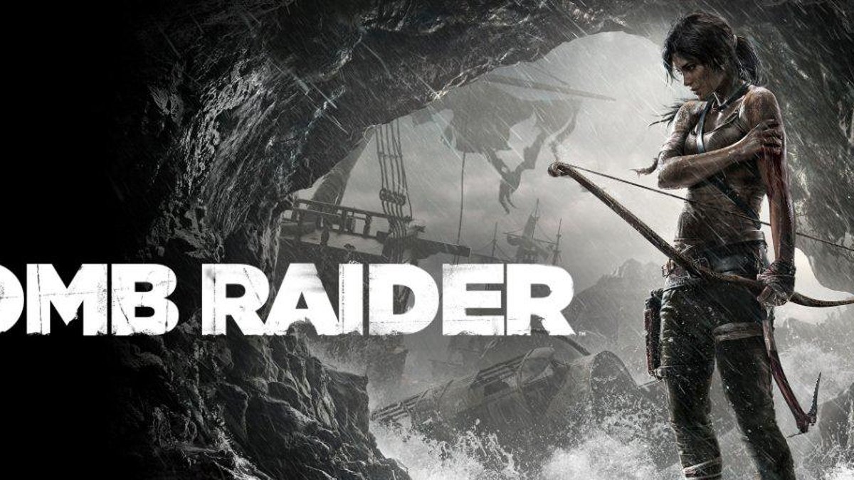 Primeiro poster do filme Tomb Raider