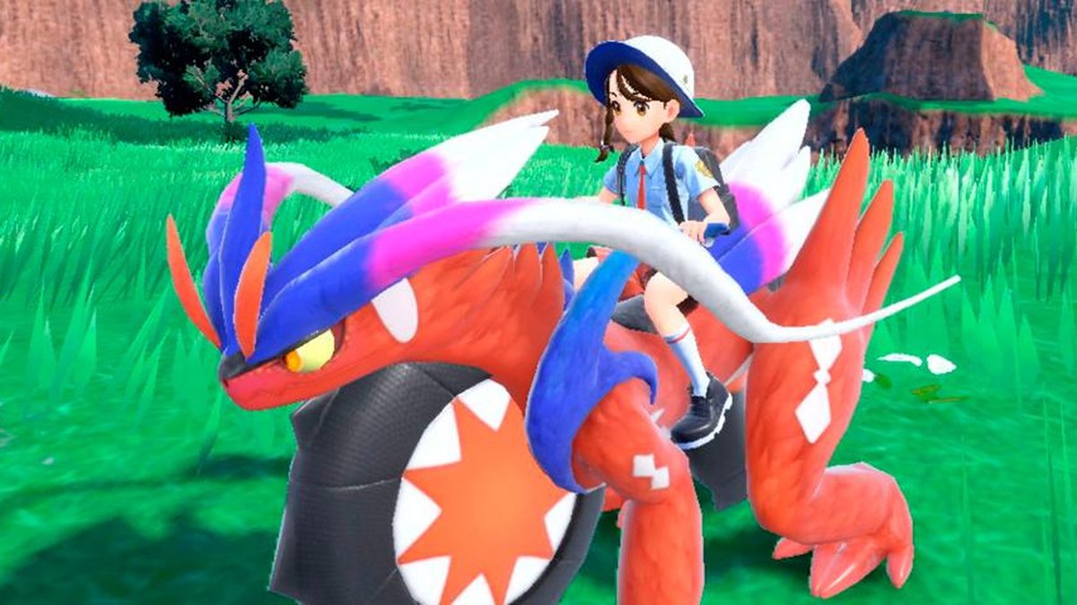 Pokémon Scarlet e Violet apresenta lendários montáveis em novo trailer