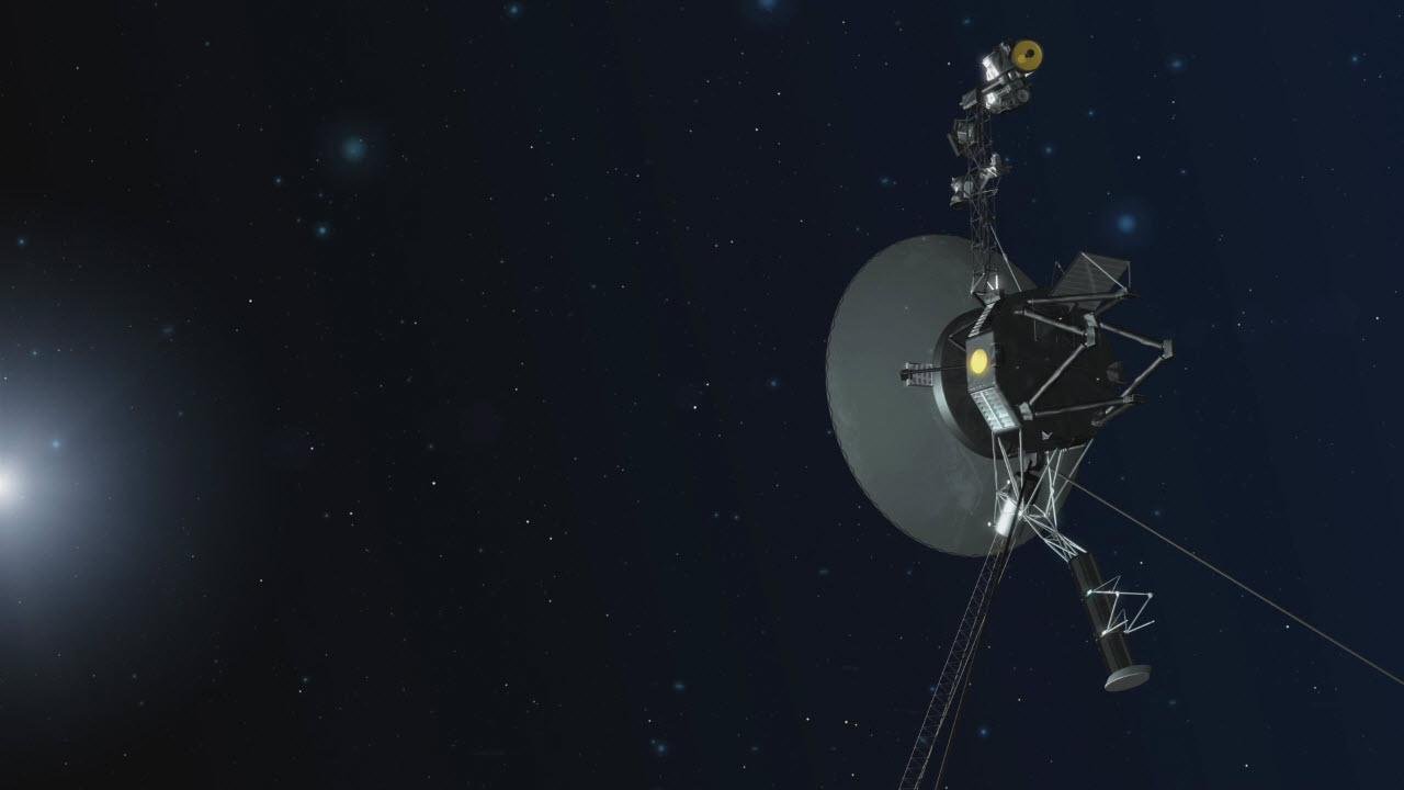 Voyager 1, instrumento feito pela humanidade que foi mais distante e que agora encontra-se no espaço interestelar
