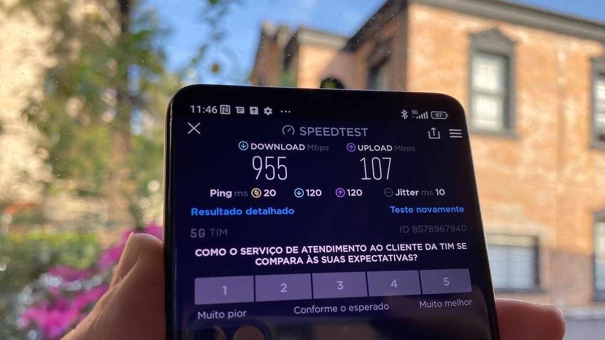 Qualcomm e Vivo fazem teste com 5G e baixam 1,2 GB de arquivos em 8  segundos 