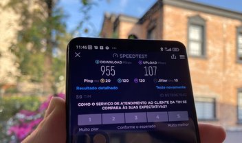 TecMundo: Teste de Velocidade de Internet