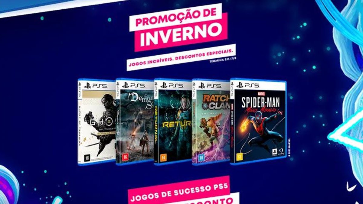 PS Store lança Promoção de Inverno com descontos de até 90% em