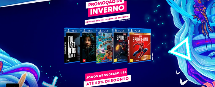 Imagem de: PlayStation: Promoção de Inverno da PSN tem descontos de até 50%